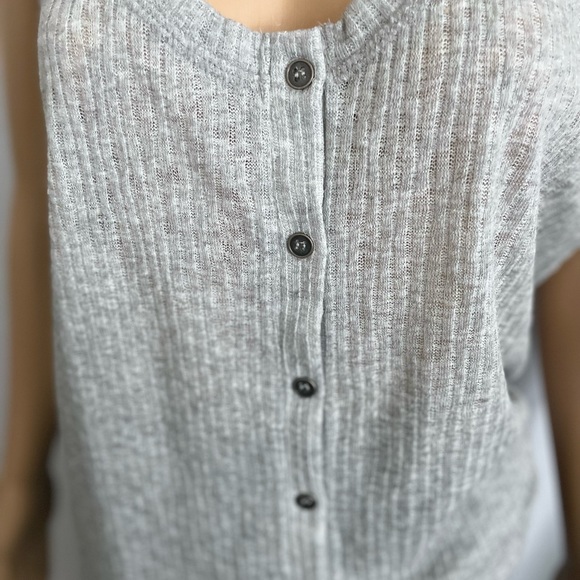 Button Front Tank - Picture 3 of 5